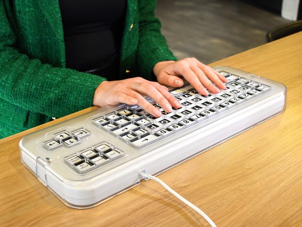 Clevy Tastatur II - Fingerführraster