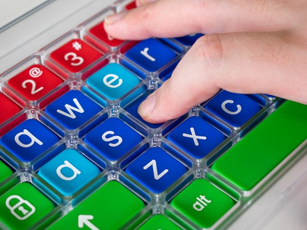 Clevy Tastatur II - Fingerführraster