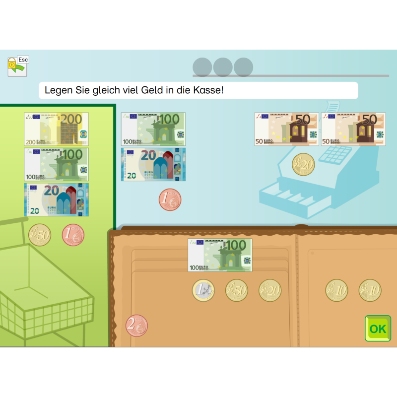 Einkaufen mit dem Euro / Mehrplatzlizenz