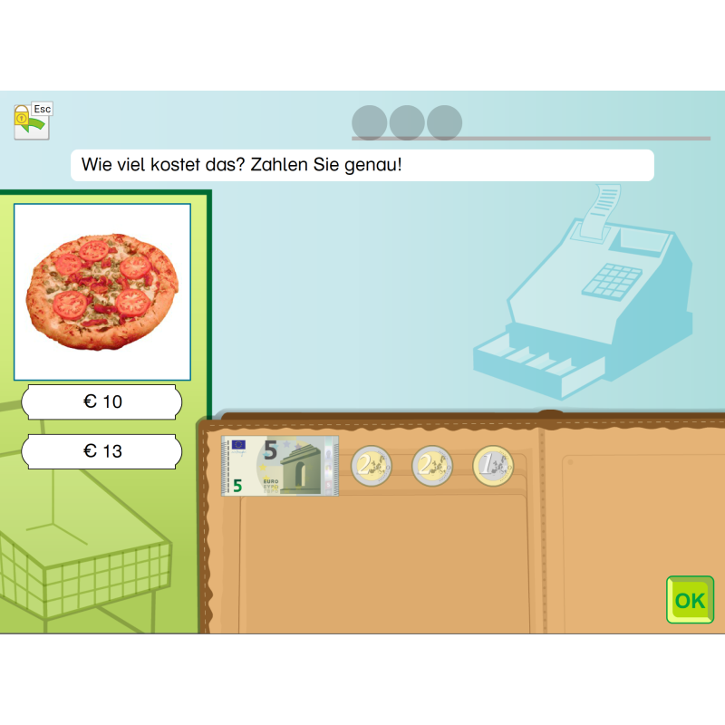 Einkaufen mit dem Euro / Mehrplatzlizenz