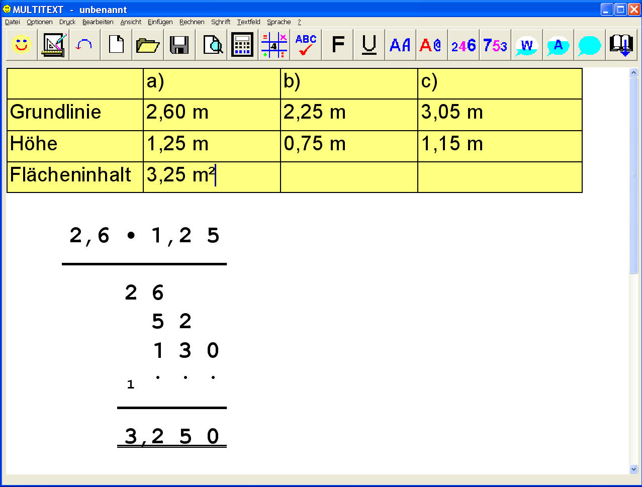 Multitext Hausversion