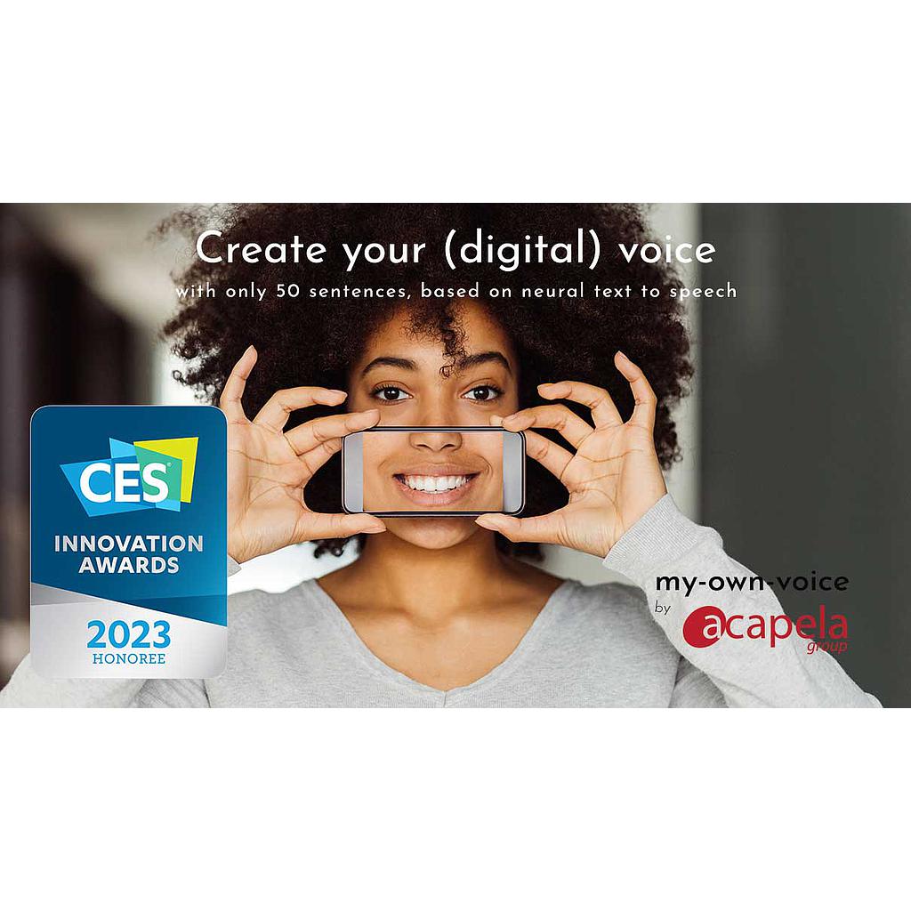 Acapela My-Own-Voice